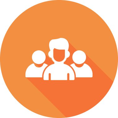 iş takımı simgesi vektör illüstrasyonu