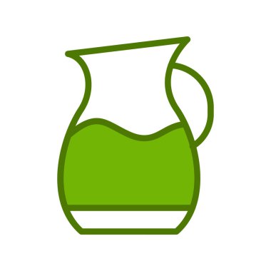 Su kavanozu simgesi, vektör illüstrasyon tasarımı