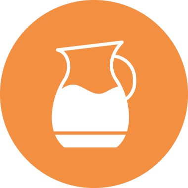 Su kavanozu simgesi, vektör illüstrasyon tasarımı