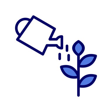 sulandırma kutusu simgesi, basit vektör illüstrasyon masajı