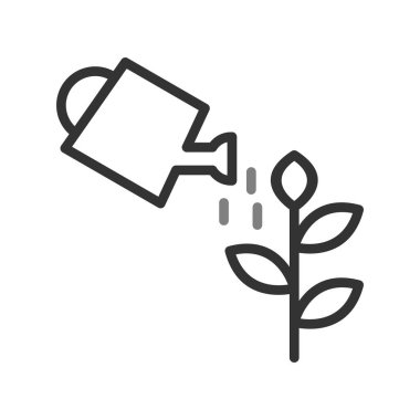 sulandırma kutusu simgesi, basit vektör illüstrasyon masajı