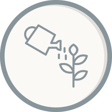 sulandırma kutusu simgesi, basit vektör illüstrasyon masajı