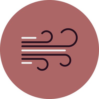 Hava simgesinin vektör illüstrasyonu 