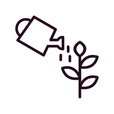 sulandırma kutusu simgesi, basit vektör illüstrasyon masajı