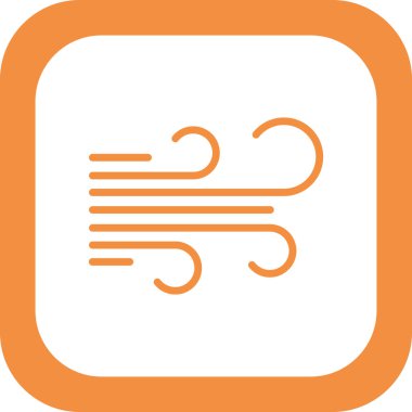 Hava simgesinin vektör illüstrasyonu 