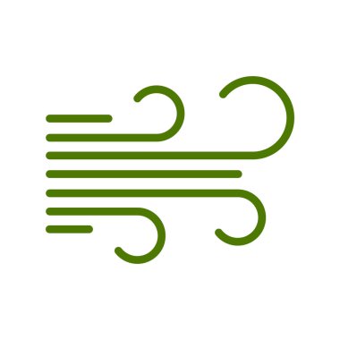 Hava simgesinin vektör illüstrasyonu 