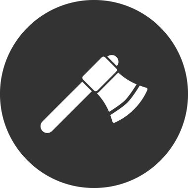 Balta simgesinin vektör illüstrasyonu