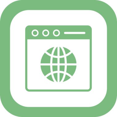 Web sitesi ve mobil uygulamalar için tarayıcı pencere simgesi