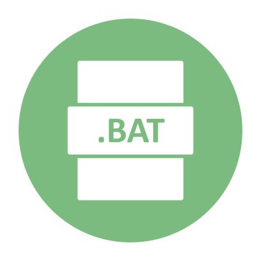BAT, seo modern simgenin vektör illüstrasyonu 