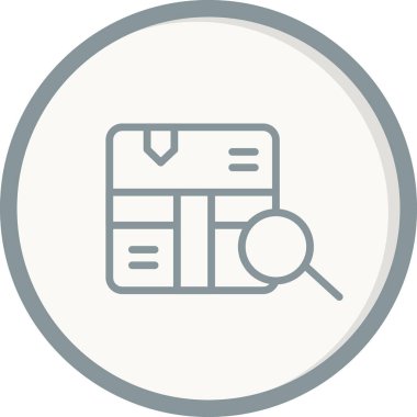 Kargo İzleme vektör çizimi modern simge 