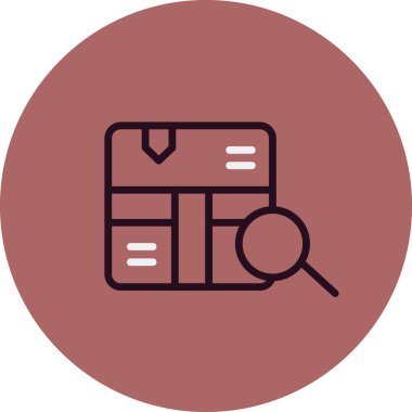 Kargo İzleme vektör çizimi modern simge 