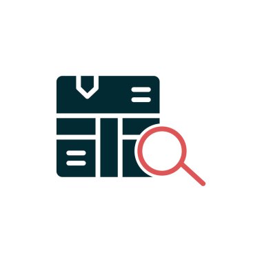 Kargo İzleme vektör çizimi modern simge 