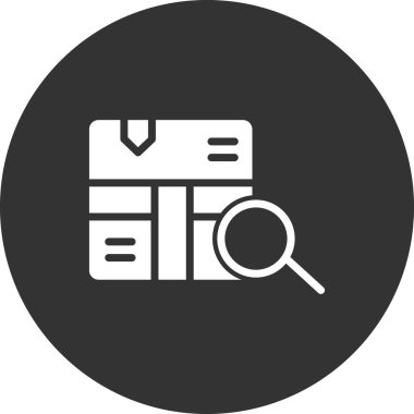 Kargo İzleme vektör çizimi modern simge 