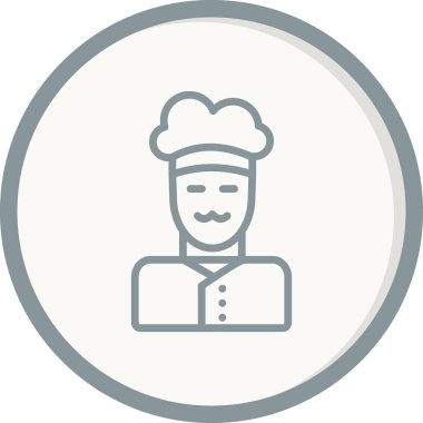 Projeniz için vektör aşçı simgesi 