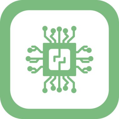 çip vektör simgesi modern basit tasarım 