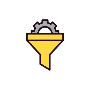 Basit simge, vektör illüstrasyonunu dönüştür