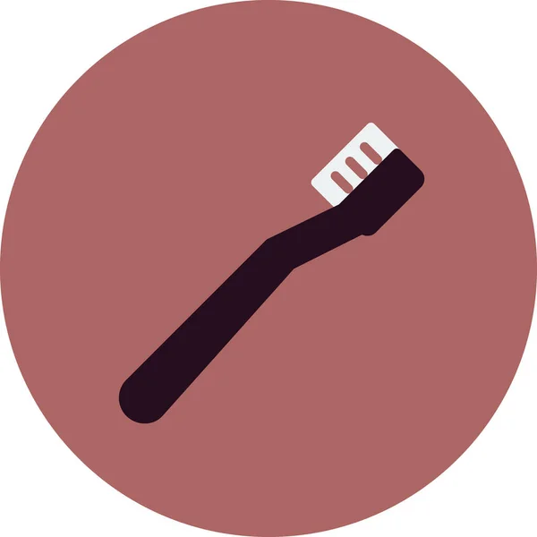 Diş Fırçası Web Simge Vektör Çizim — Stok Vektör