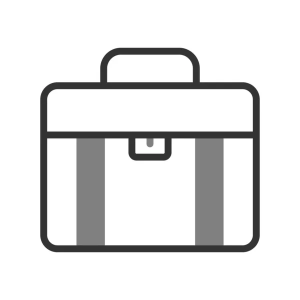 Koffer Symbol Vektor Illustration — Stockvektor