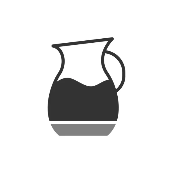 Water Jar Icon Vector Illustration Design — Vector de stock