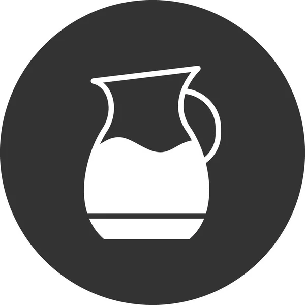 Water Jar Icon Vector Illustration Design — Vector de stock