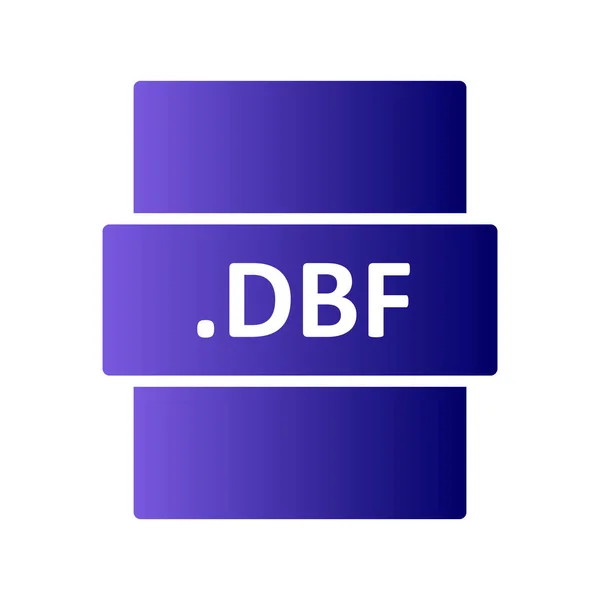 Dbf Seo现代图标的矢量说明 — 图库矢量图片