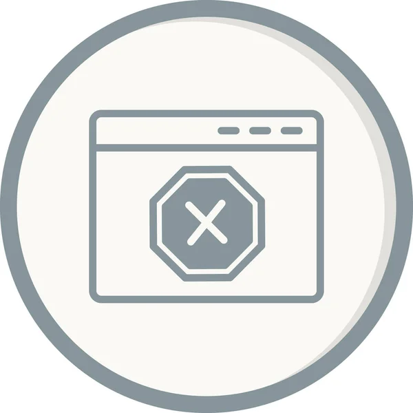 Remove Document Modern Web Icon — Stockvektor