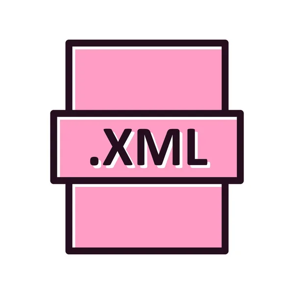 Xml Vector Illustration Seo Modern Icon — Stock vektor