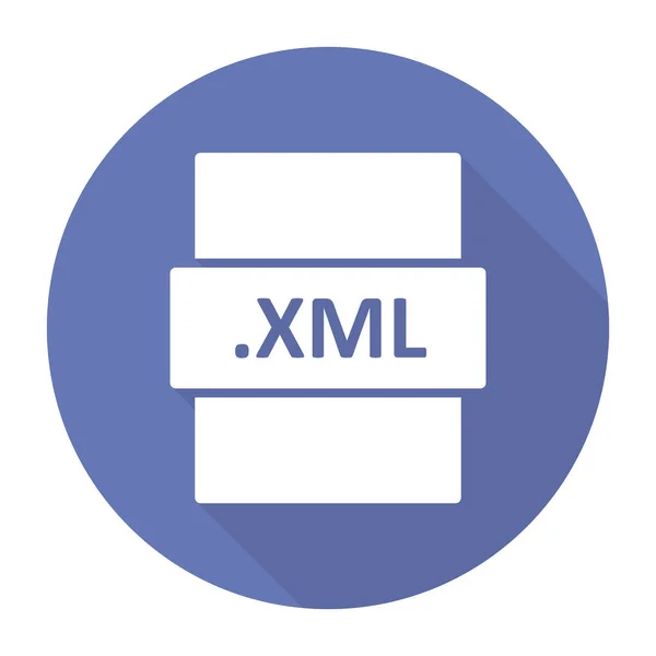 Xml Seo現代的なアイコンのベクトル図 — ストックベクタ