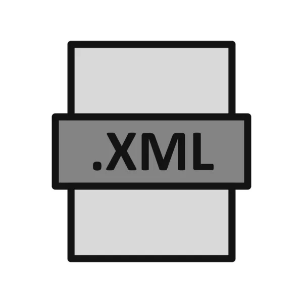 Xml Vector Illustration Seo Modern Icon — Wektor stockowy