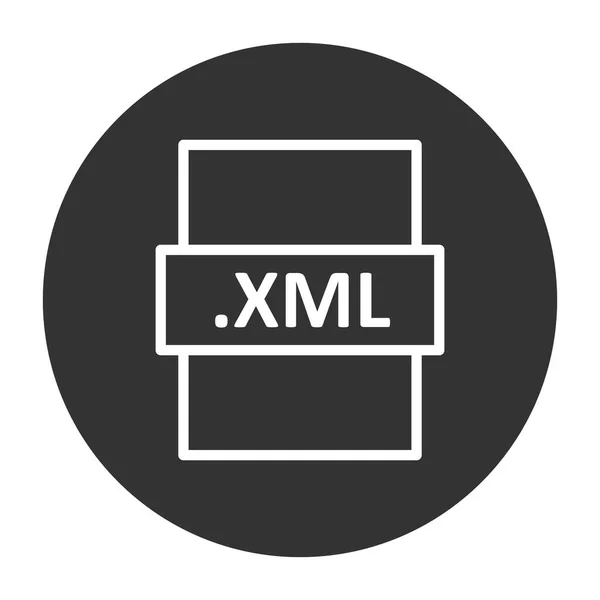 Xml Vector Illustration Seo Modern Icon — Stock vektor