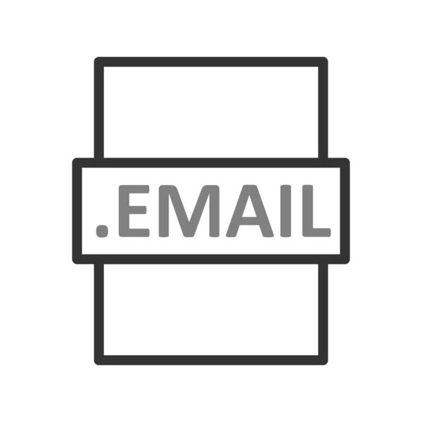 Email Avec Illustration Vectorielle Message — Image vectorielle
