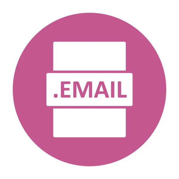 Email Con Disegno Illustrazione Vettoriale Del Messaggio — Vettoriale Stock