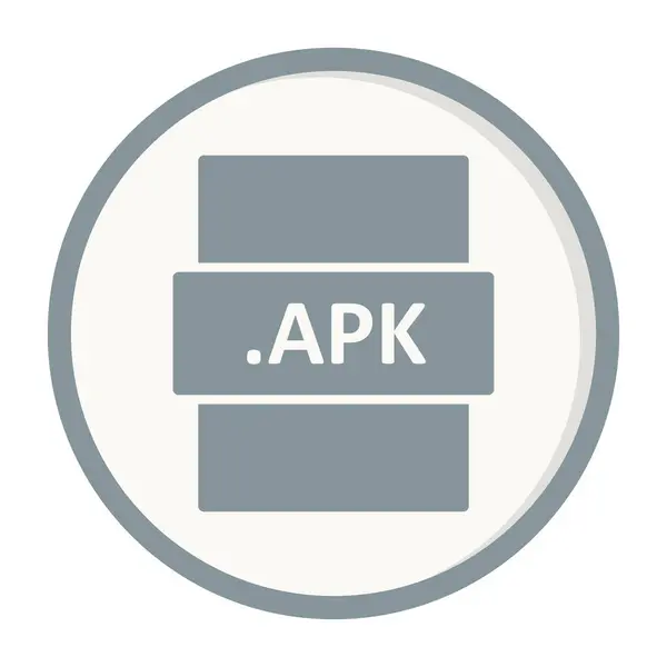 Apk Vector Illustration Seo Modern Icon — Stockový vektor