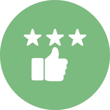 Geri bildirim. Web simgesi basit illüstrasyon