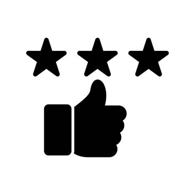 Geri bildirim. Web simgesi basit illüstrasyon