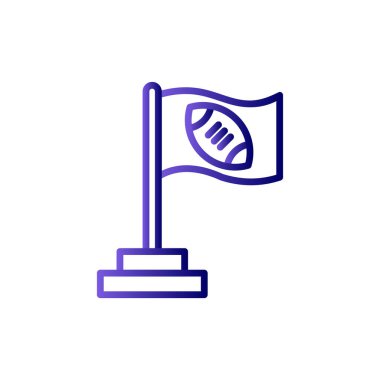 bayrak ikonu vektör illüstrasyonu