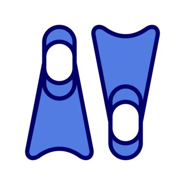 Palet basit simgesi, vektör çizim