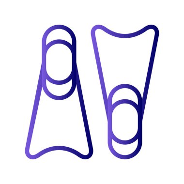 Palet basit simgesi, vektör çizim