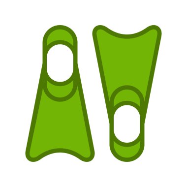 Palet basit simgesi, vektör çizim