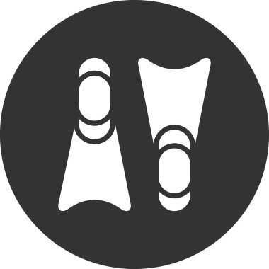 Palet basit simgesi, vektör çizim