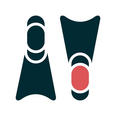 Palet basit simgesi, vektör çizim