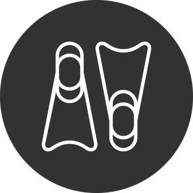 Palet basit simgesi, vektör çizim