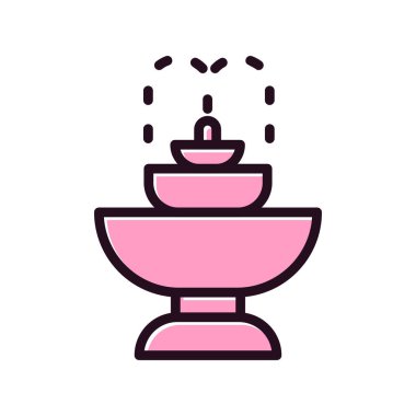 kaynak basit simgesi, vektör illüstrasyonu