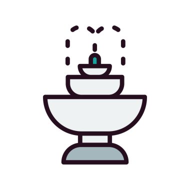 kase vektör simgesi modern illüstrasyon