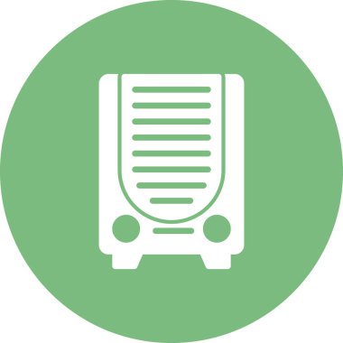 Konuşma balonu. Basit vektör illüstrasyonu