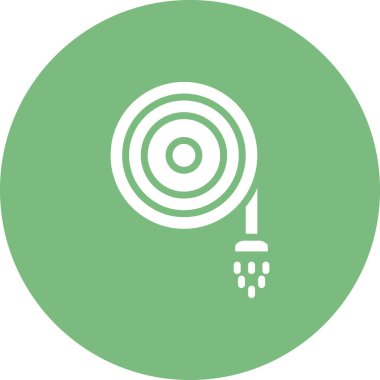 Hortum borusu basit simge, vektör çizimi