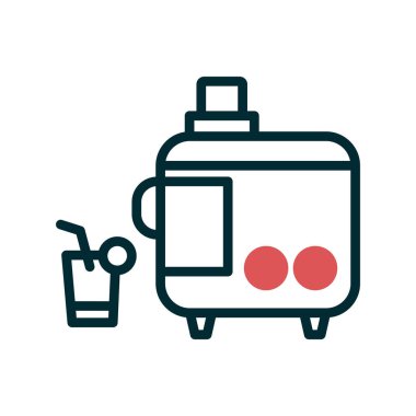 Meyve suyu. Web simgesi basit illüstrasyon 