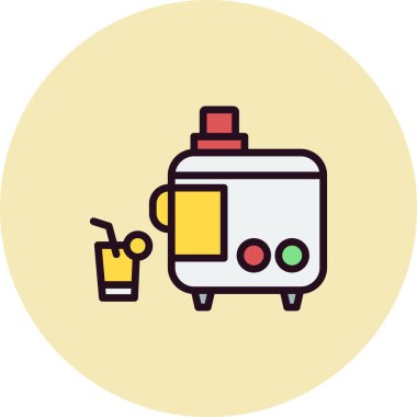 Meyve suyu. Web simgesi basit illüstrasyon 