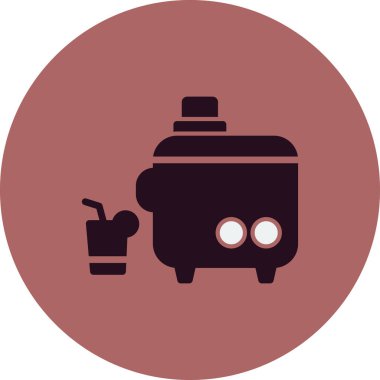 Meyve suyu. Web simgesi basit illüstrasyon 