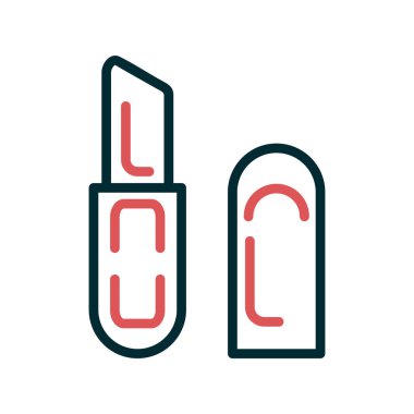 dudak kremi vektör simgesi